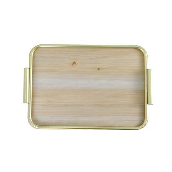 Wooden Tray Set 2 Pcs